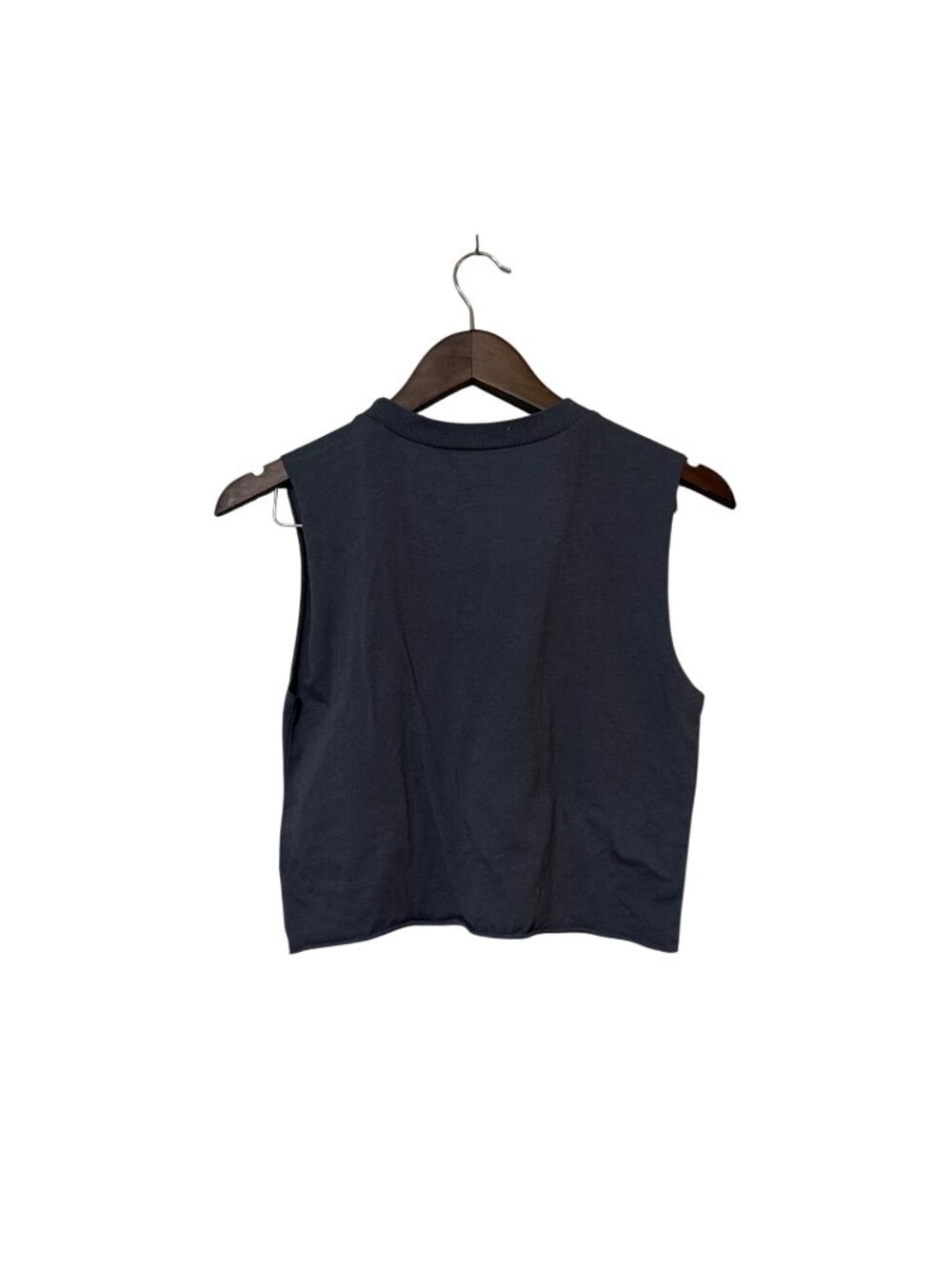 Grayson Threads Womens Gray Sleeveless Crop Tank Top With Sun & Stars Print XS - Picture 2 of 5